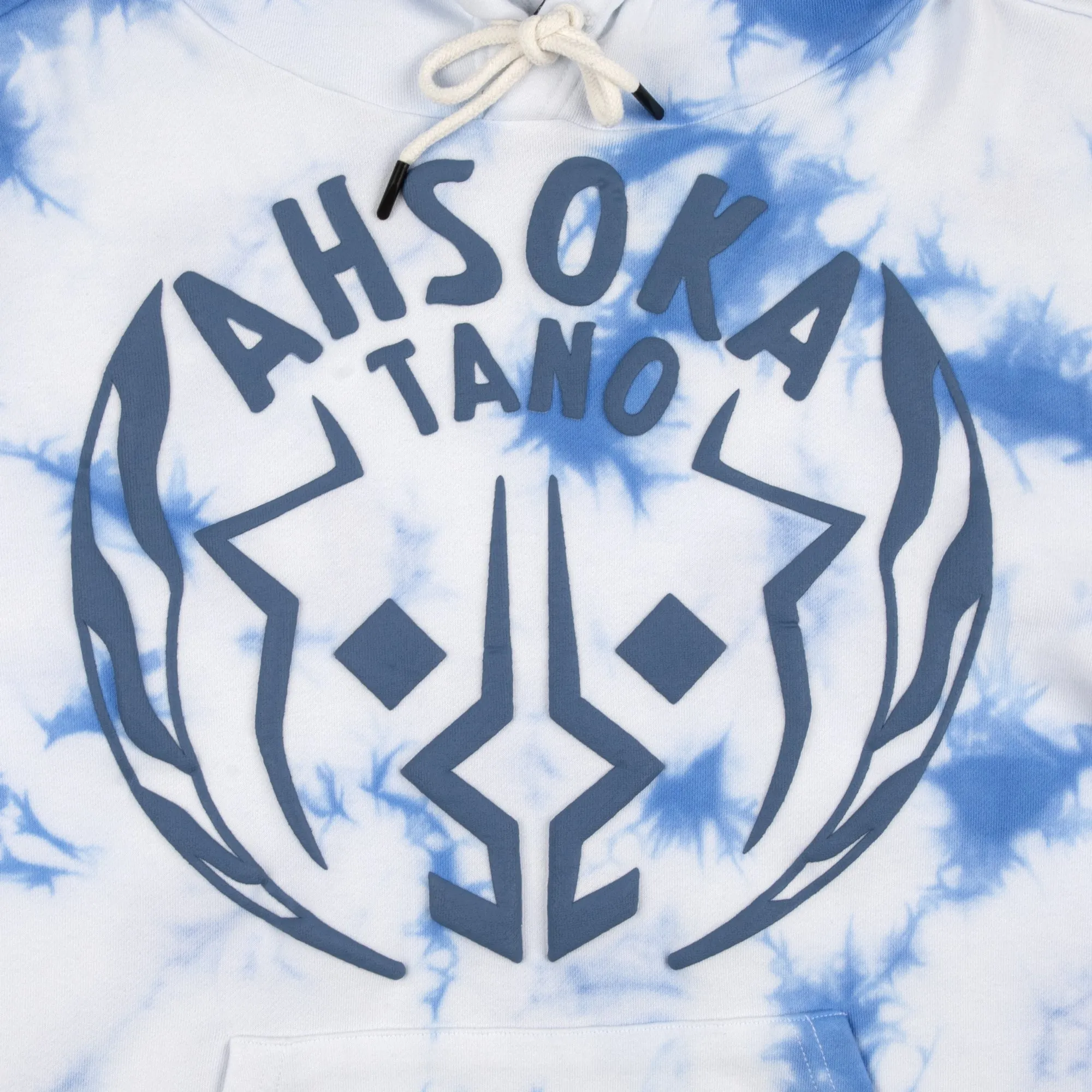 Ahsoka Blue Cloud Wash Hoodie & Shorts Lounge Set