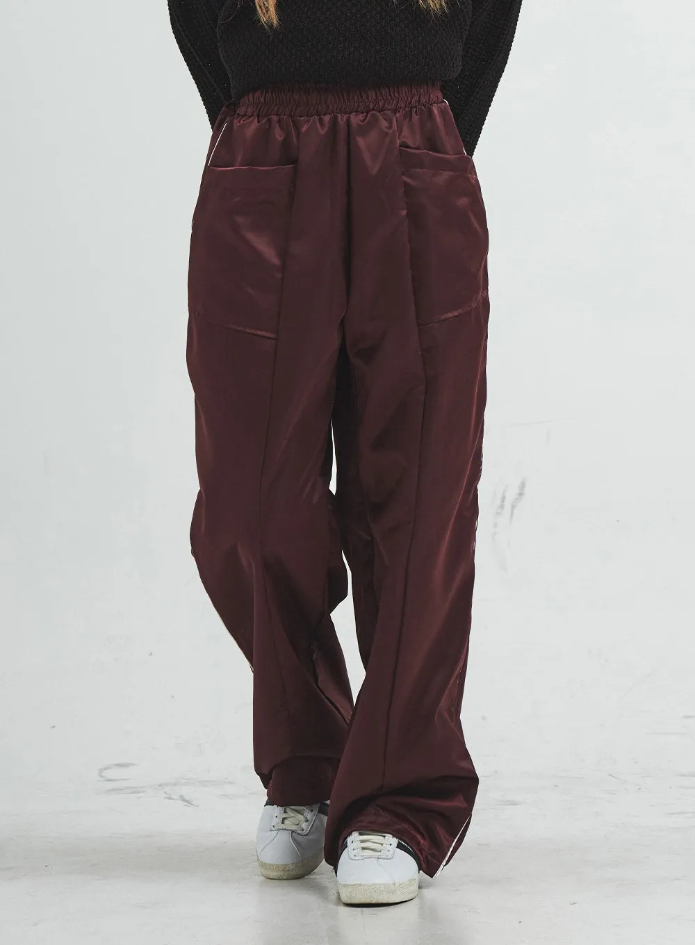 Aida Nylon Bending Wide Pants Unisex CS15