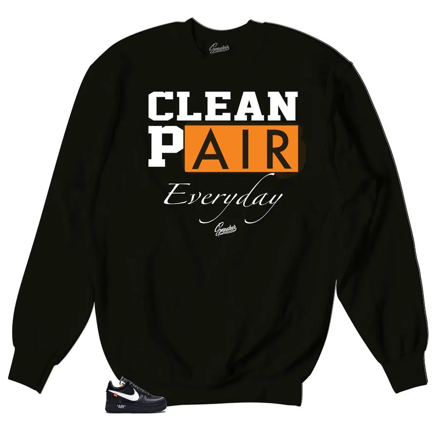 Air Force 1 Black The Ten Sweater - Everyday - Black