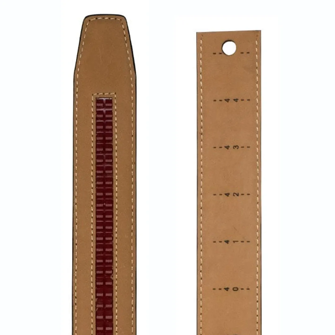 Alligator Coffee V2, 1 3/8 Strap, Dress Belt