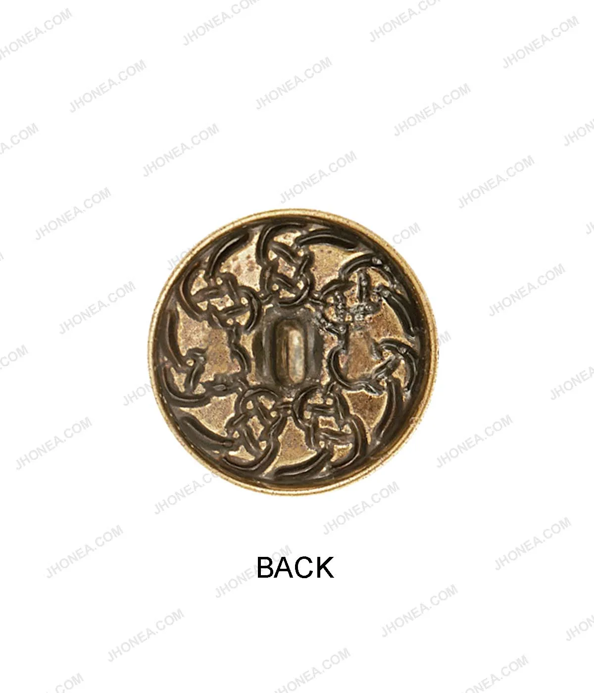 Antique Gold Celtic Pattern Metal Buttons for Men