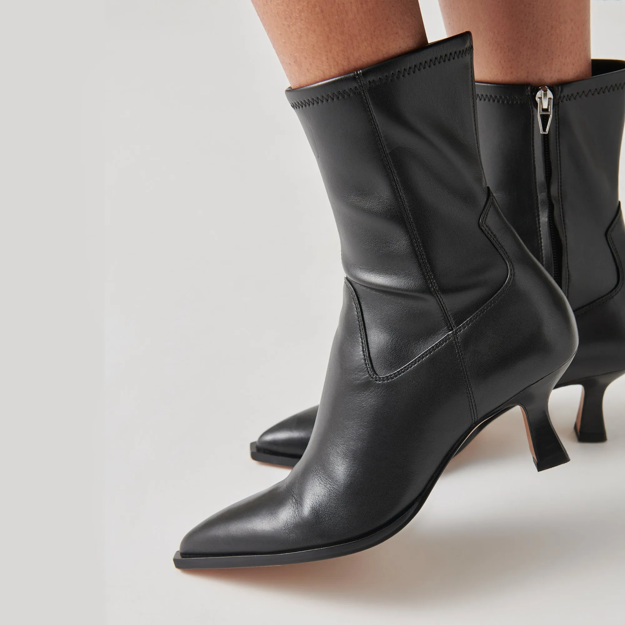 ARYA BOOTS BLACK LEATHER