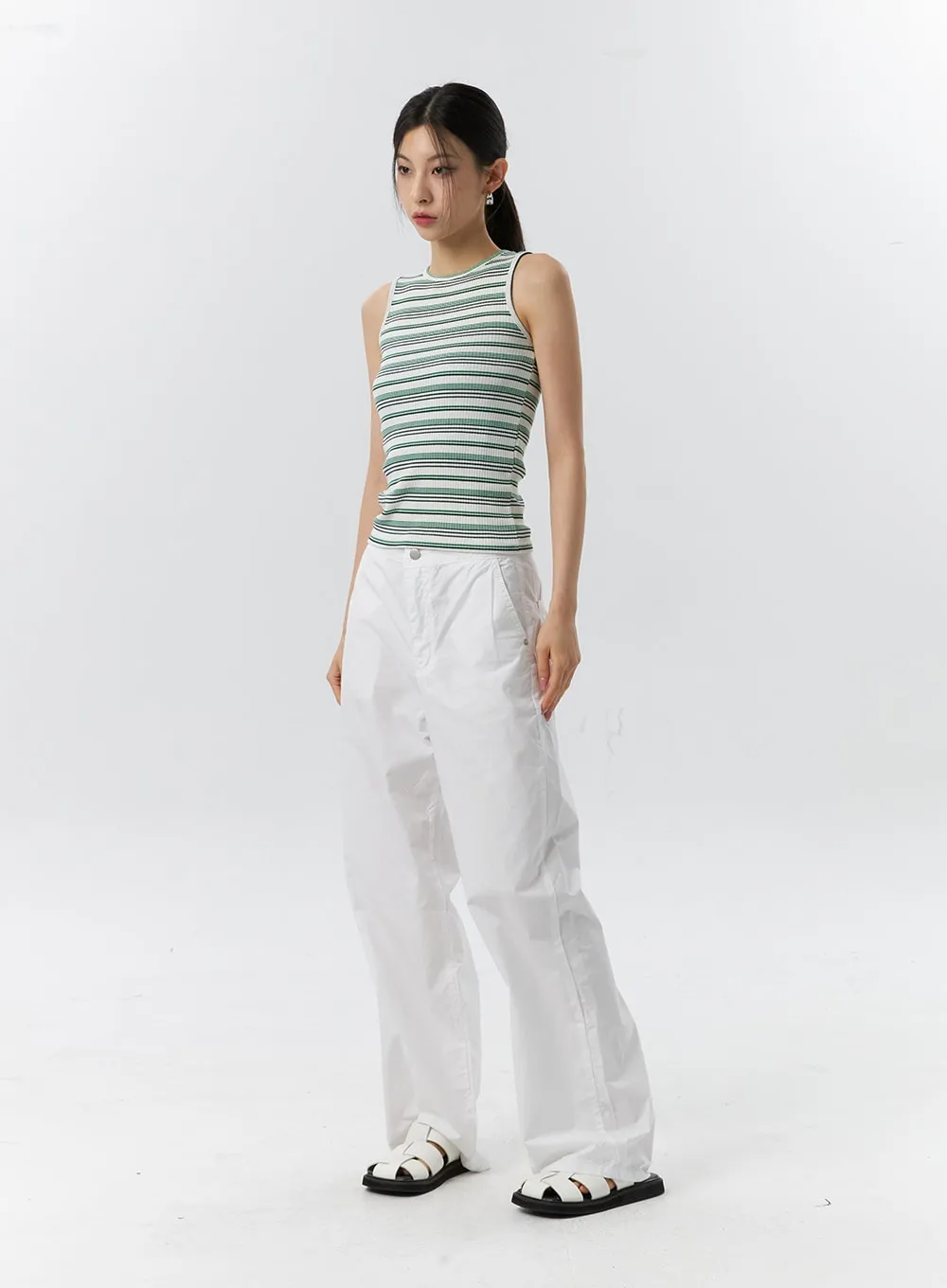 Baggy Cotton Pants IL326