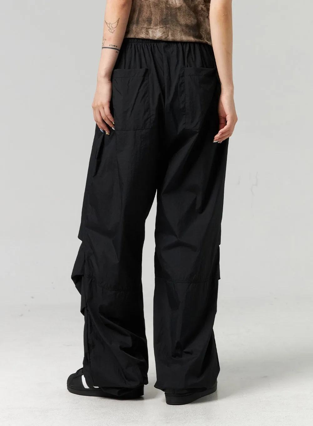 Baggy Nylon Pants Unisex CL320