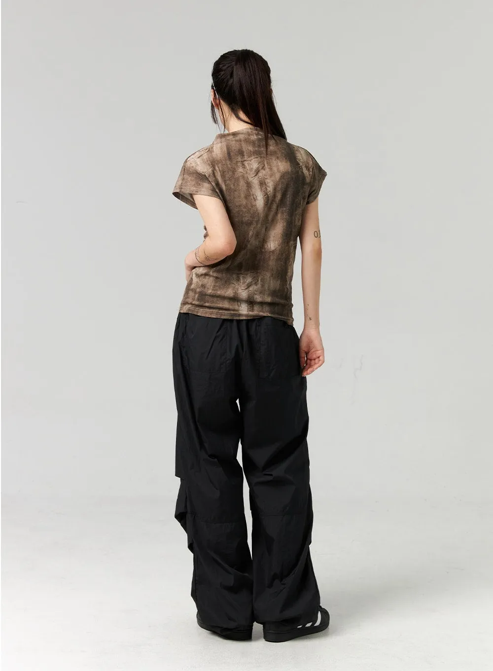 Baggy Nylon Pants Unisex CL320