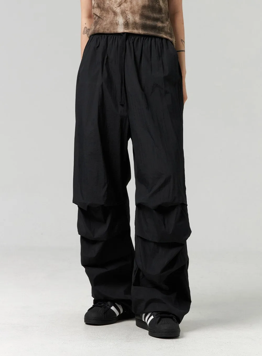 Baggy Nylon Pants Unisex CL320