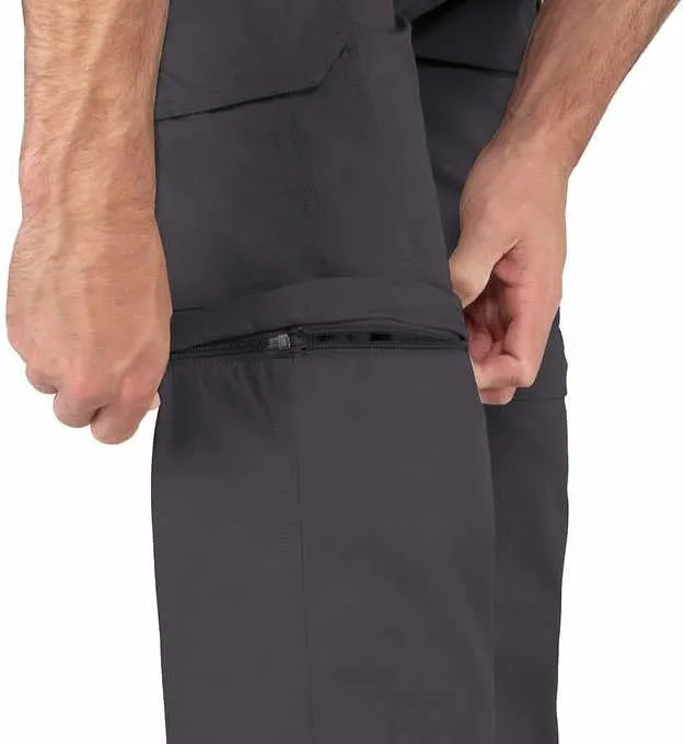 BC Clothing Men's Convertible Stretch Cargo Pants or Shorts