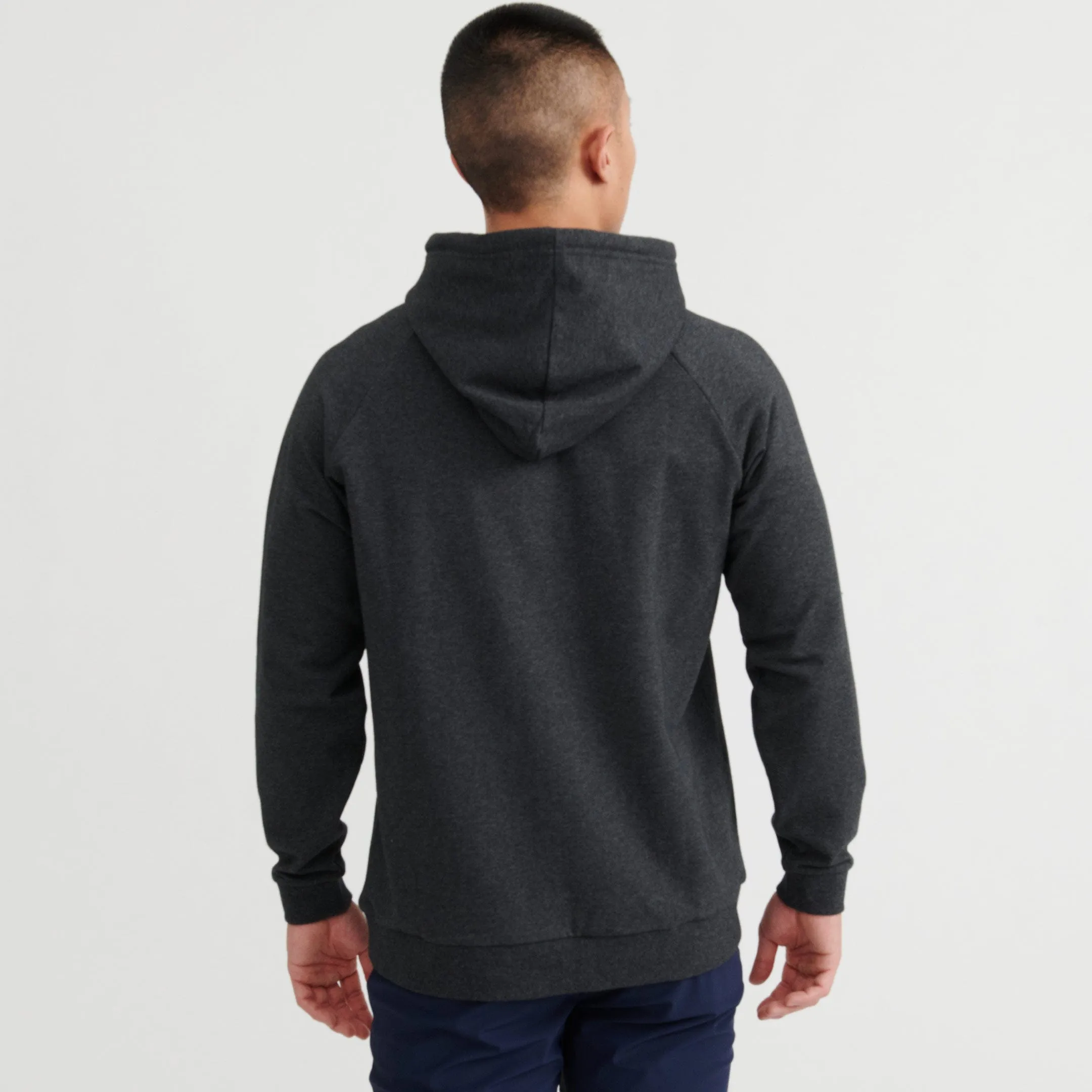 Charcoal French Terry Pullover Hoodie