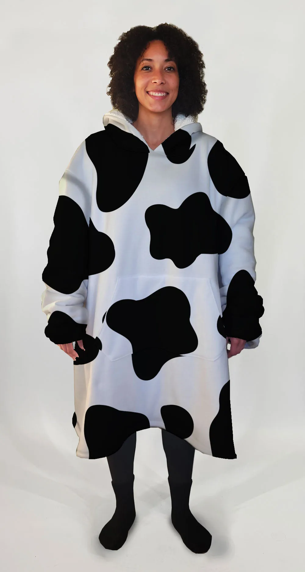 Cow Big Hoodie