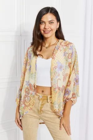 Culture Code Full Size Lasting Love Paisley Kimono - Ships from The US