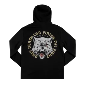 Death Finishes The Fight Black Hoodie