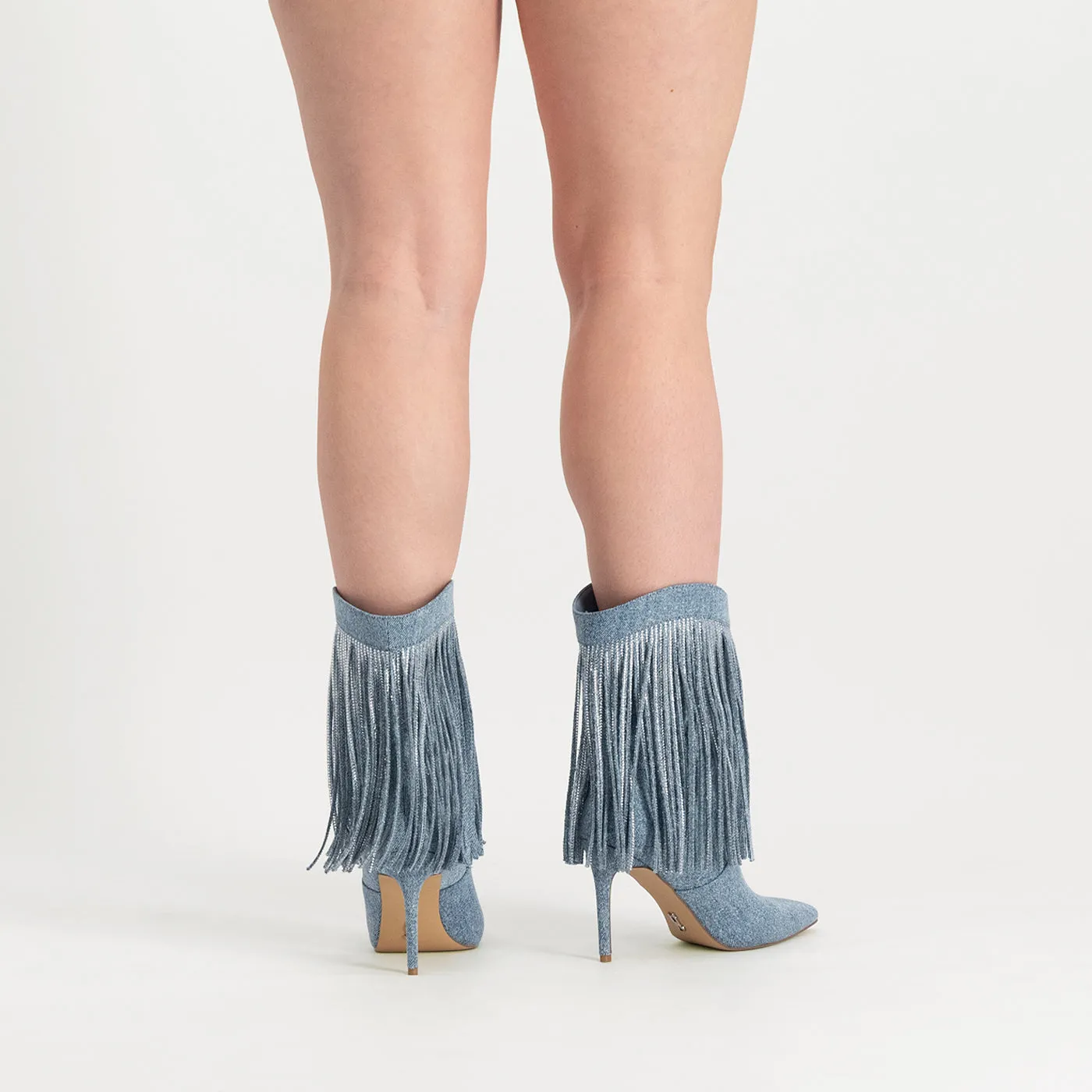 Delray Bootie BLUE DENIM