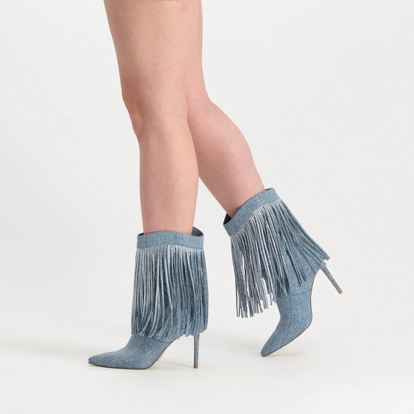 Delray Bootie BLUE DENIM