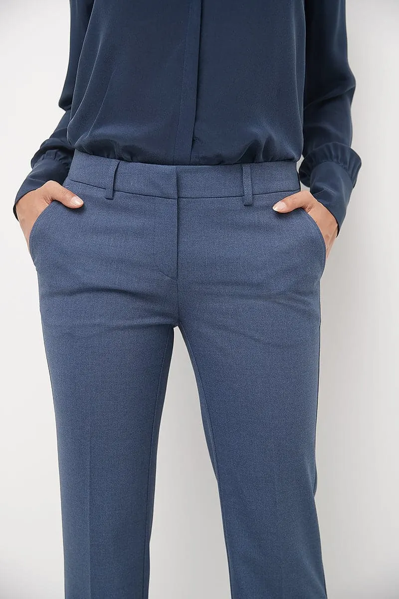 Easy care straight leg trouser dress pants