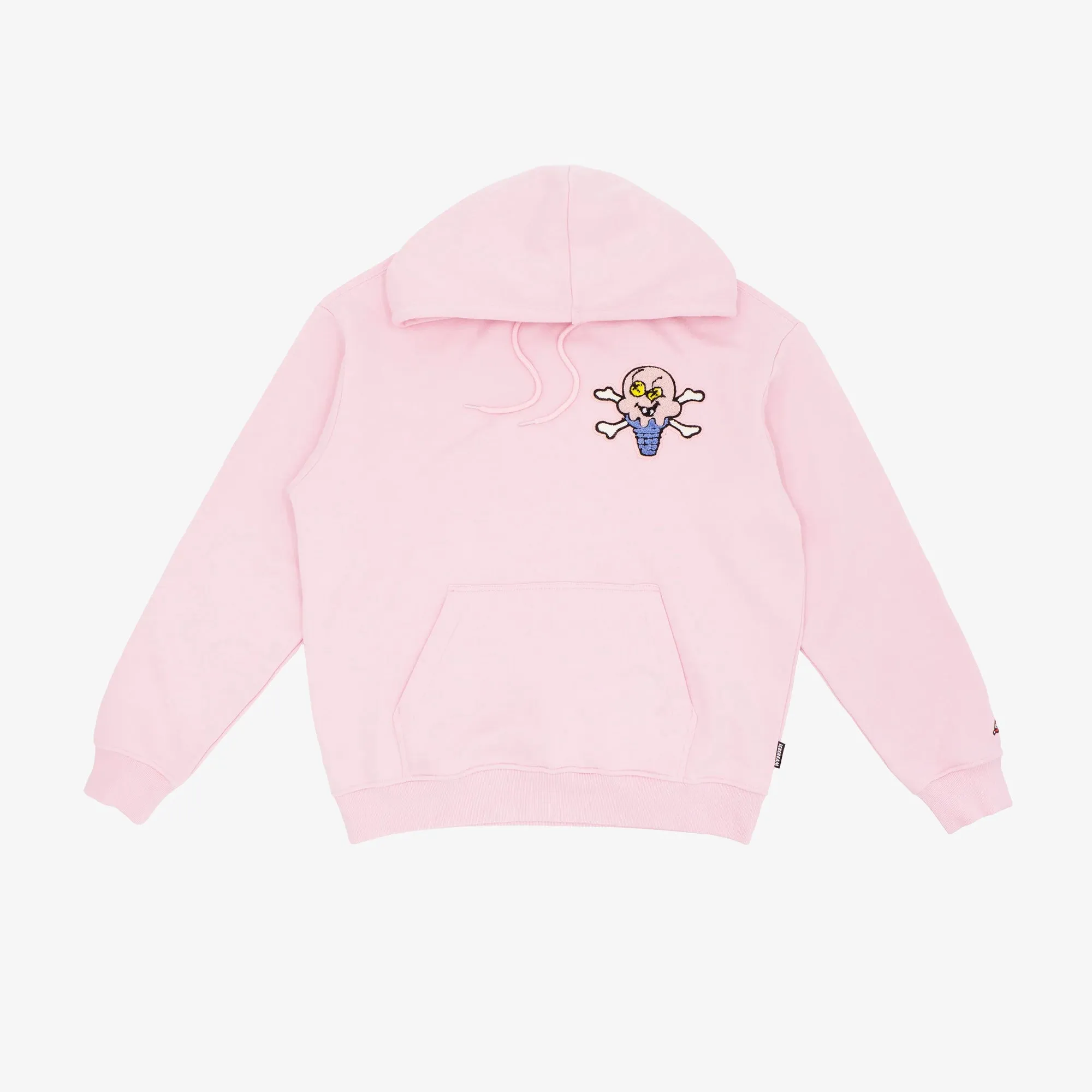 EMB ICECREAM HOODIE 'PINK'