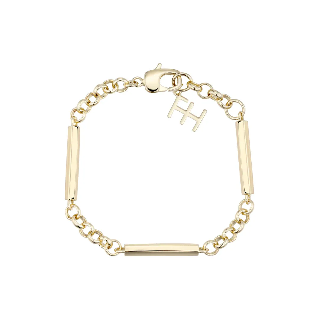 F H Classic Rolo Bracelet GOLD