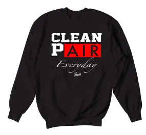 Foam Pro White/Black Sweater - Everyday - Black