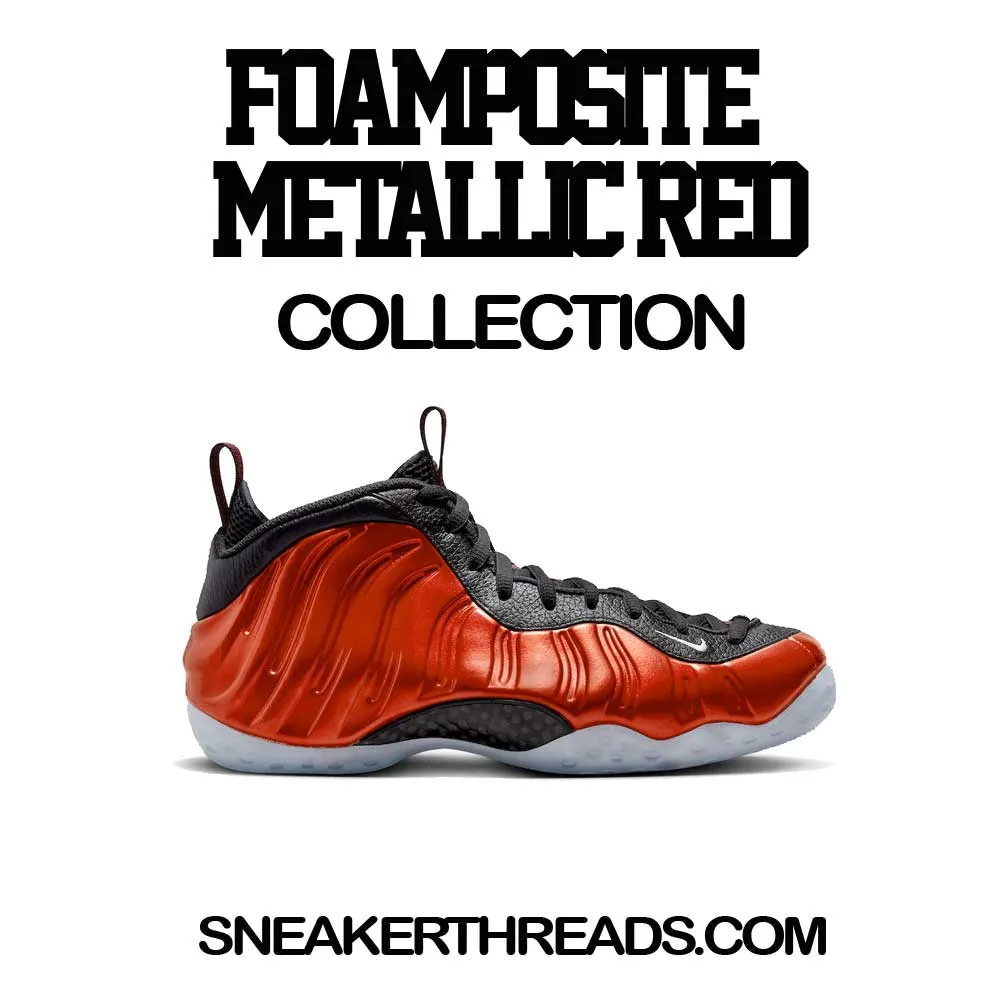 Foamposite Metallic Red Classic Hoody