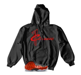 Foamposite Metallic Red Classic Hoody