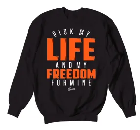 Foamposite Shattered Backboard Sweater - My Life - Black