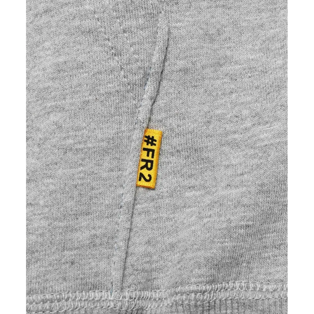 #FR2 COLLEGE LOGO HOODIE-GREY