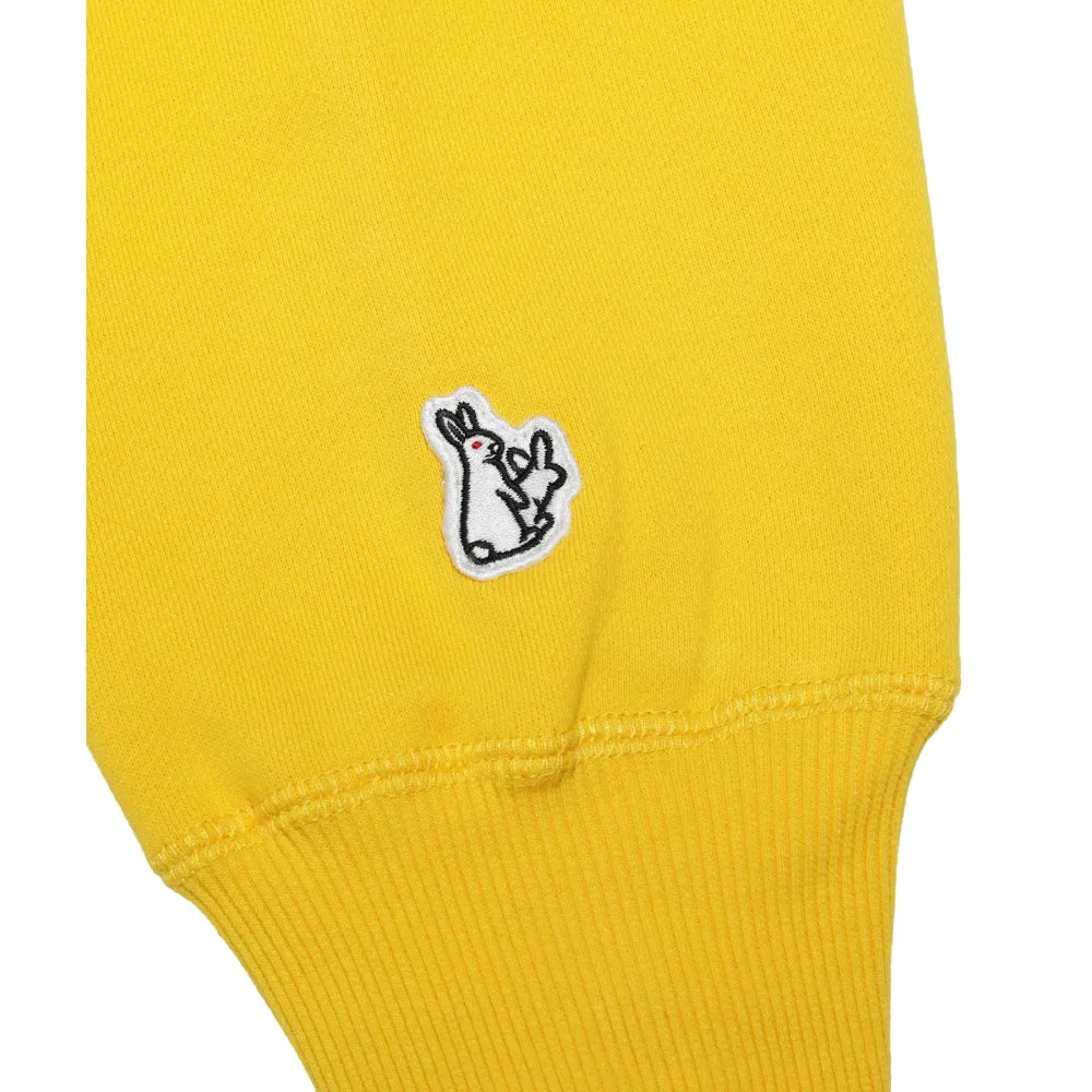 #FR2 COLLEGE LOGO HOODIE-YELLOW