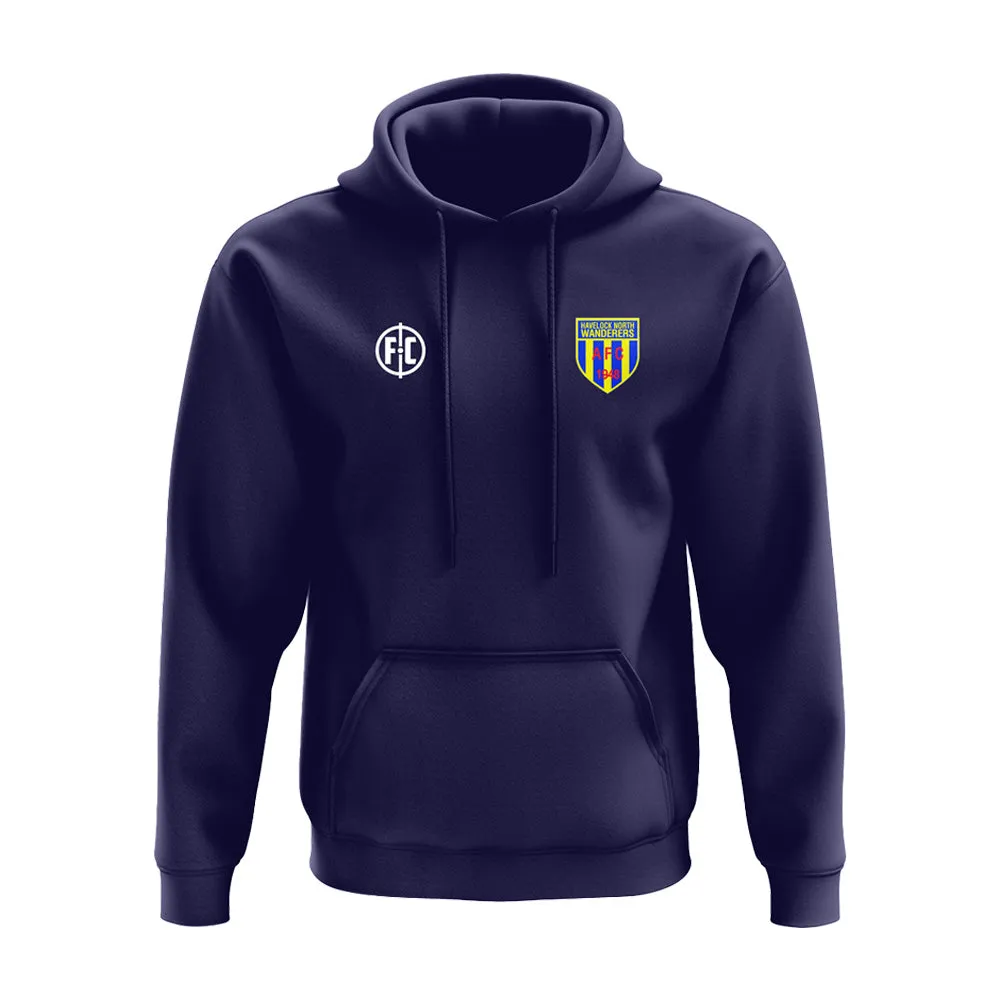 Havelock North Wanderers Club Hoodie - Badge