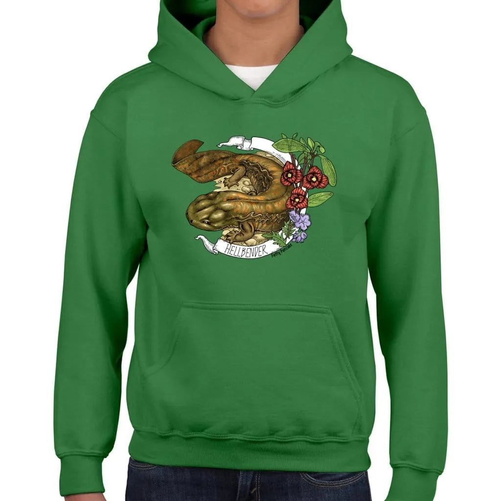 Hellbender Banner Youth Hoodie