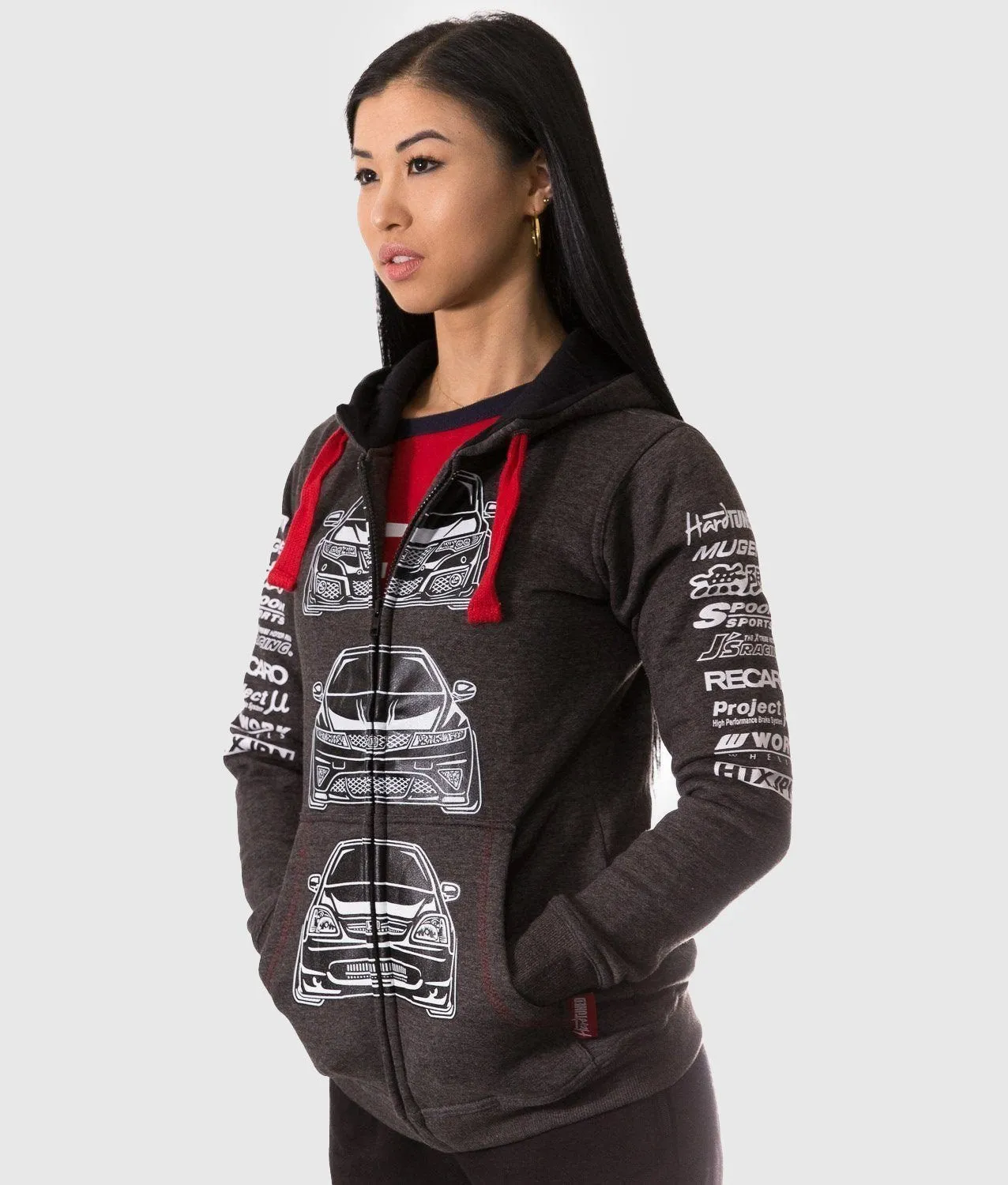 Honda Civic FK, FN, EP Womens Hoodie