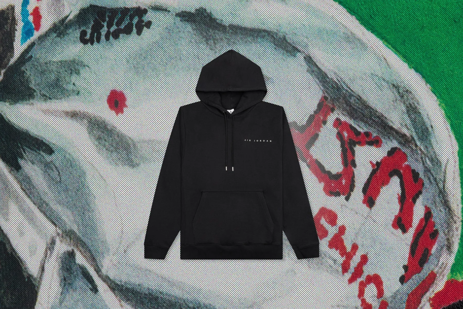 Jordan x Union Fleece Hoodie - Black/Coconut Milk