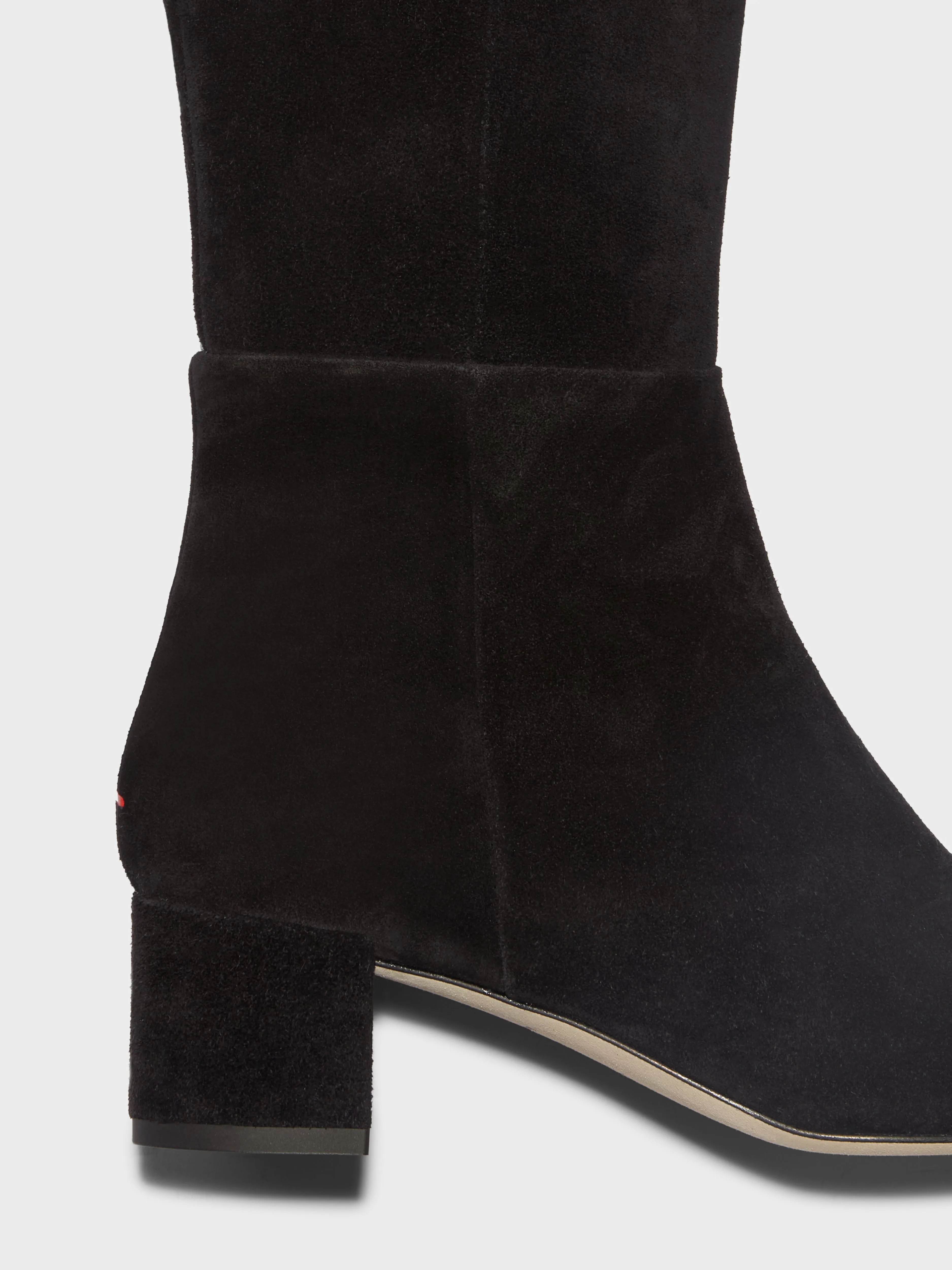 Laura Suede Knee-High Boots