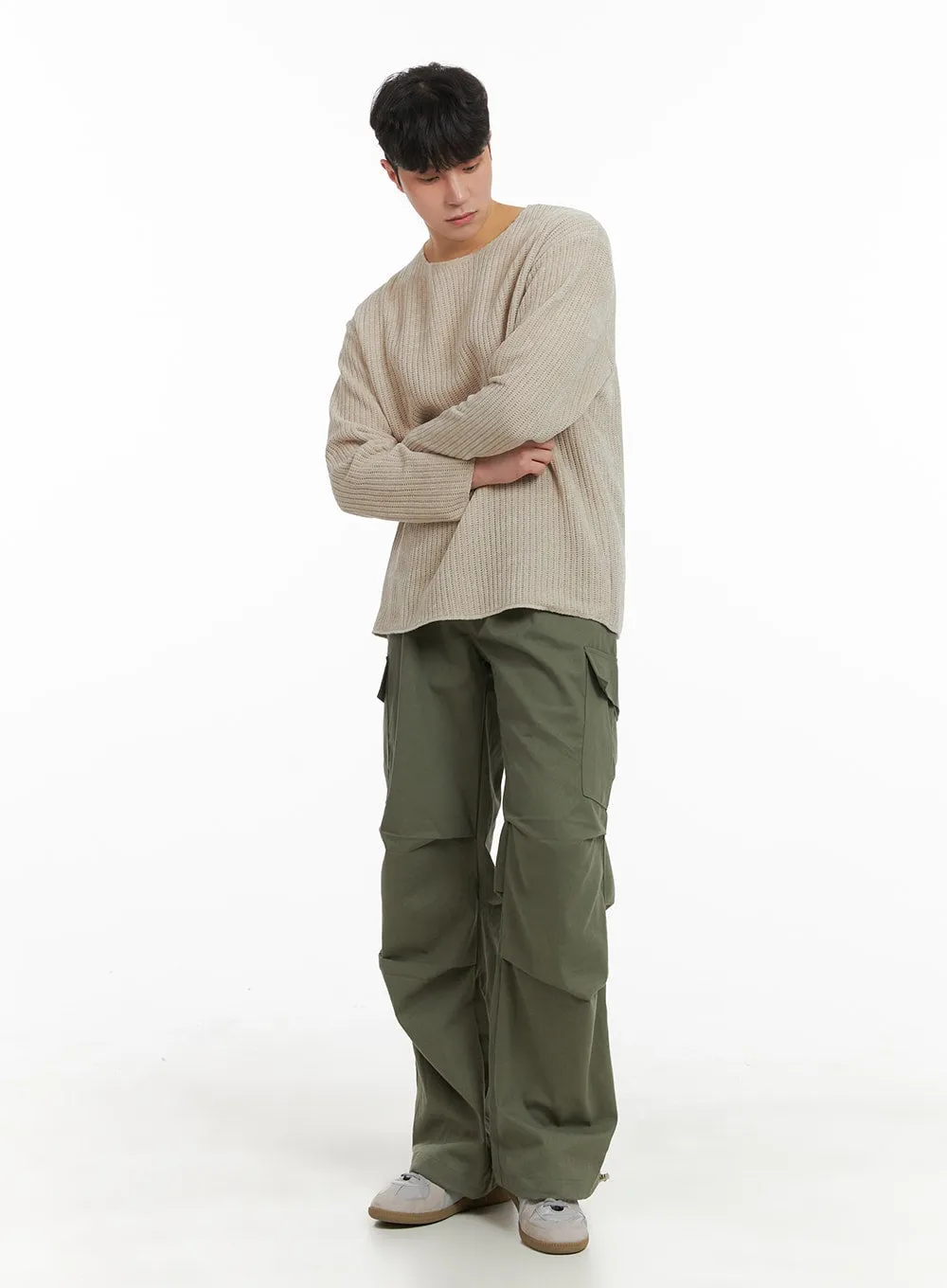 Men's Wide Fit Cargo Pants IA402