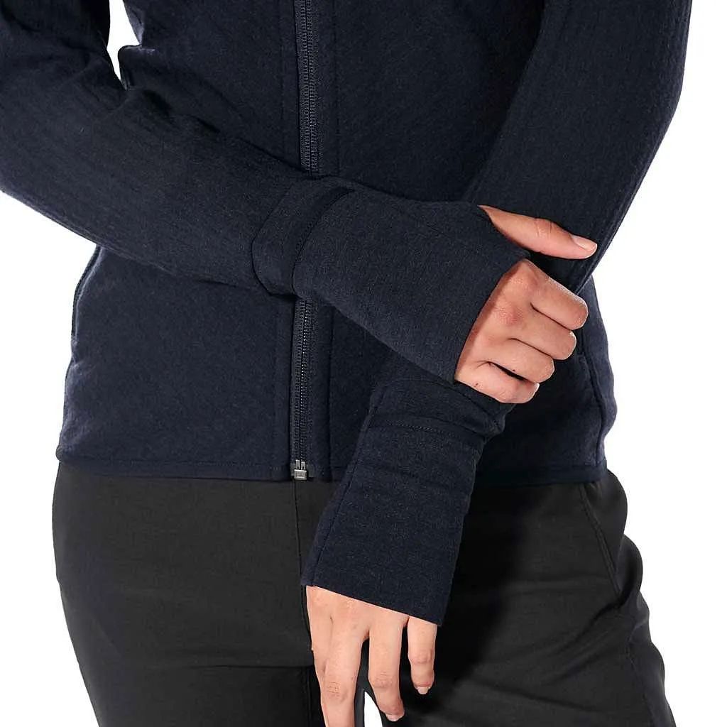 Merino Descender Long Sleeve Zip Jacket Women's