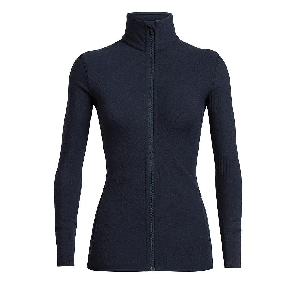 Merino Descender Long Sleeve Zip Jacket Women's