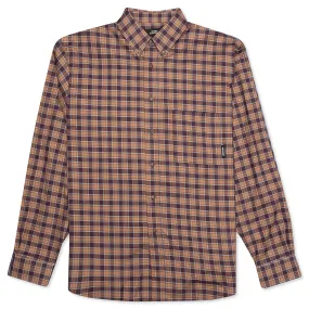 Mixed Checker Shirt - Mixed Checked Yellow