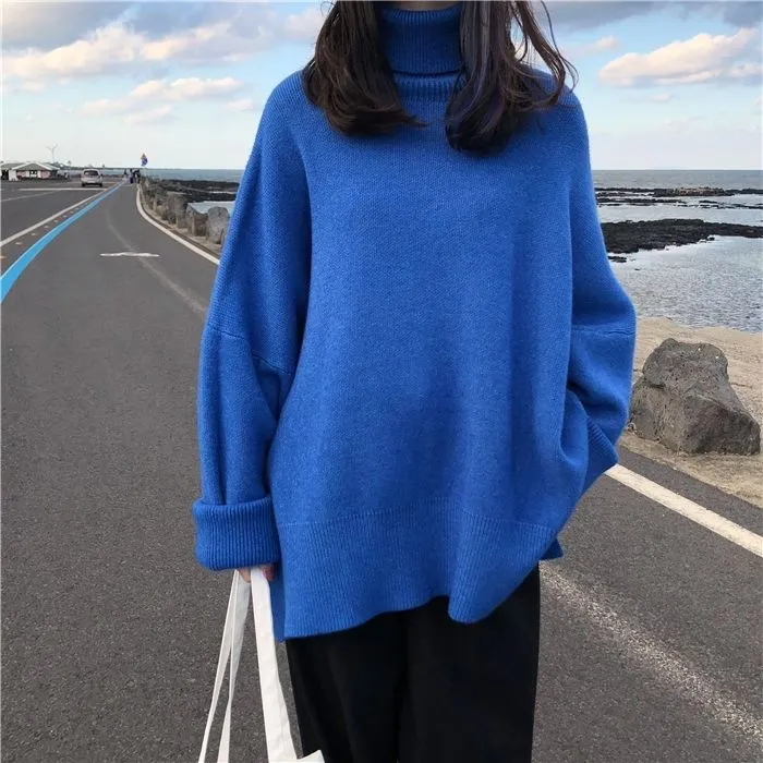 Montae Turtleneck Loose Sweater