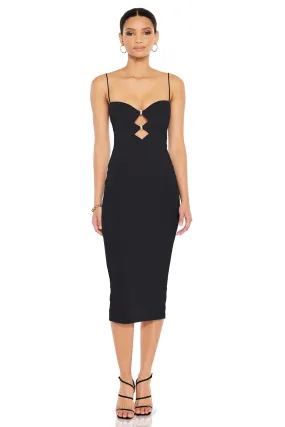 Nookie Muse Midi Dress - Black