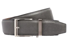 Pebble Grey, 40mm Strap, Dress Belt