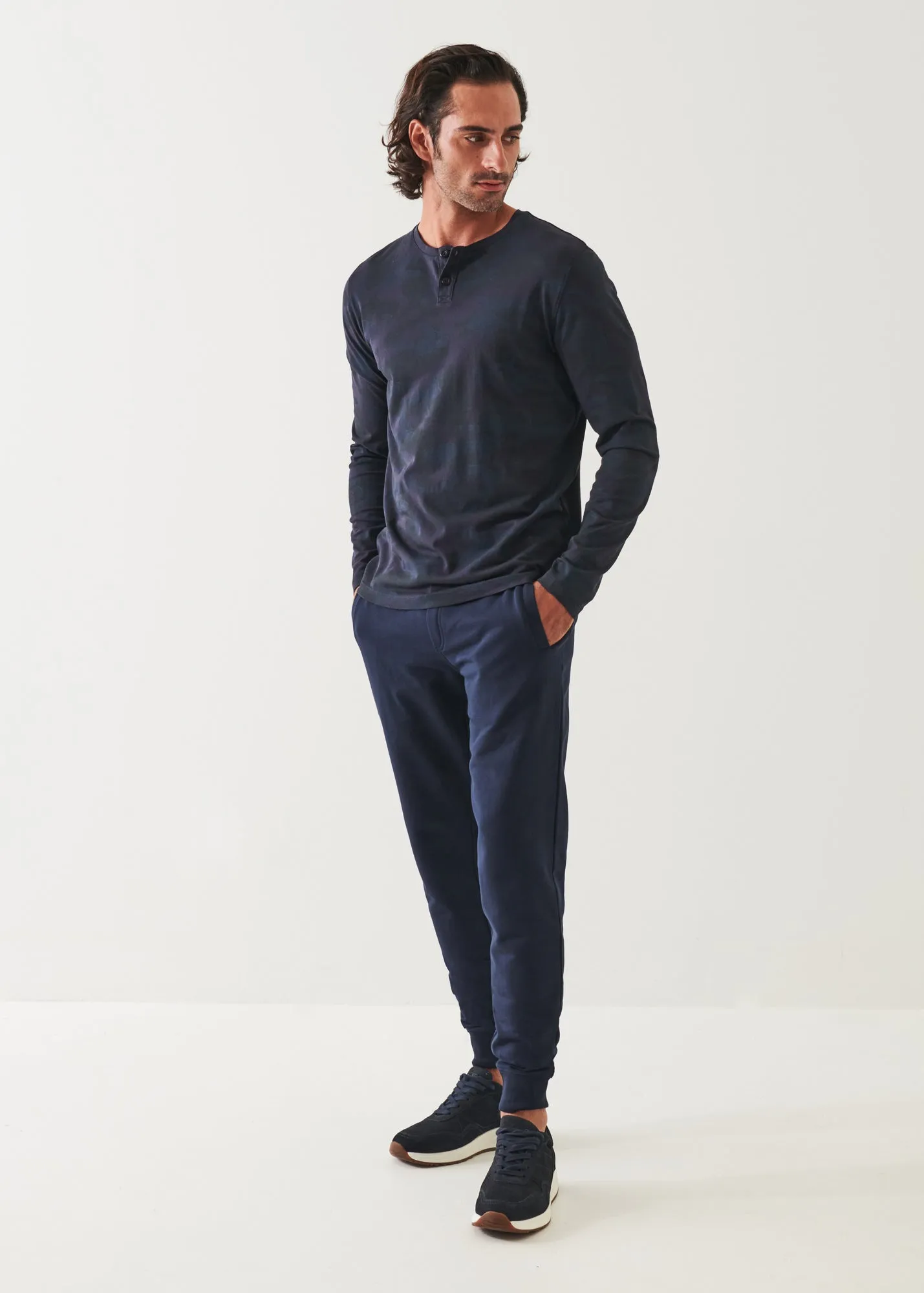 PIMA COTTON FRENCH TERRY FLEECE JOGGER