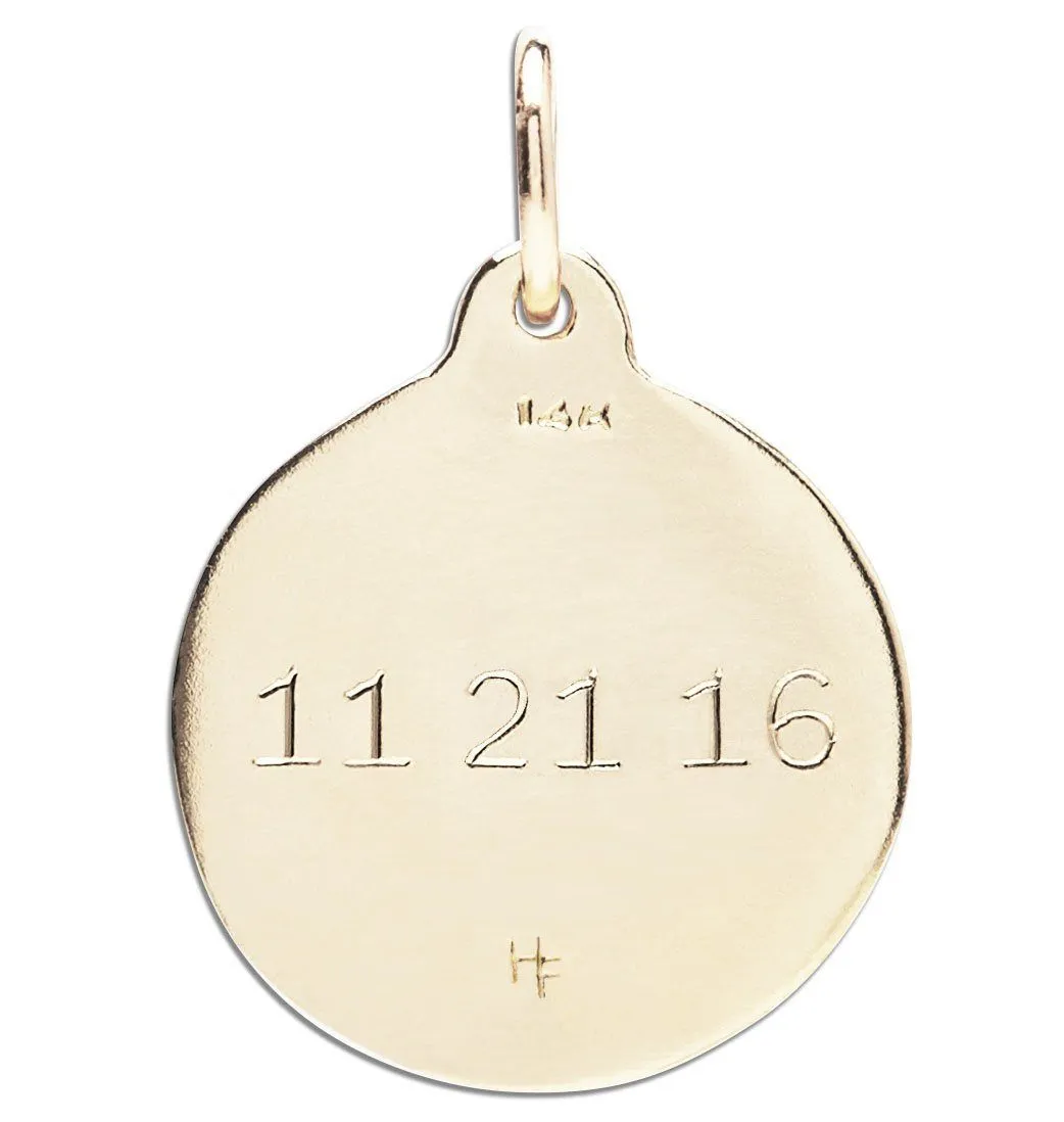 "H" Alphabet Charm