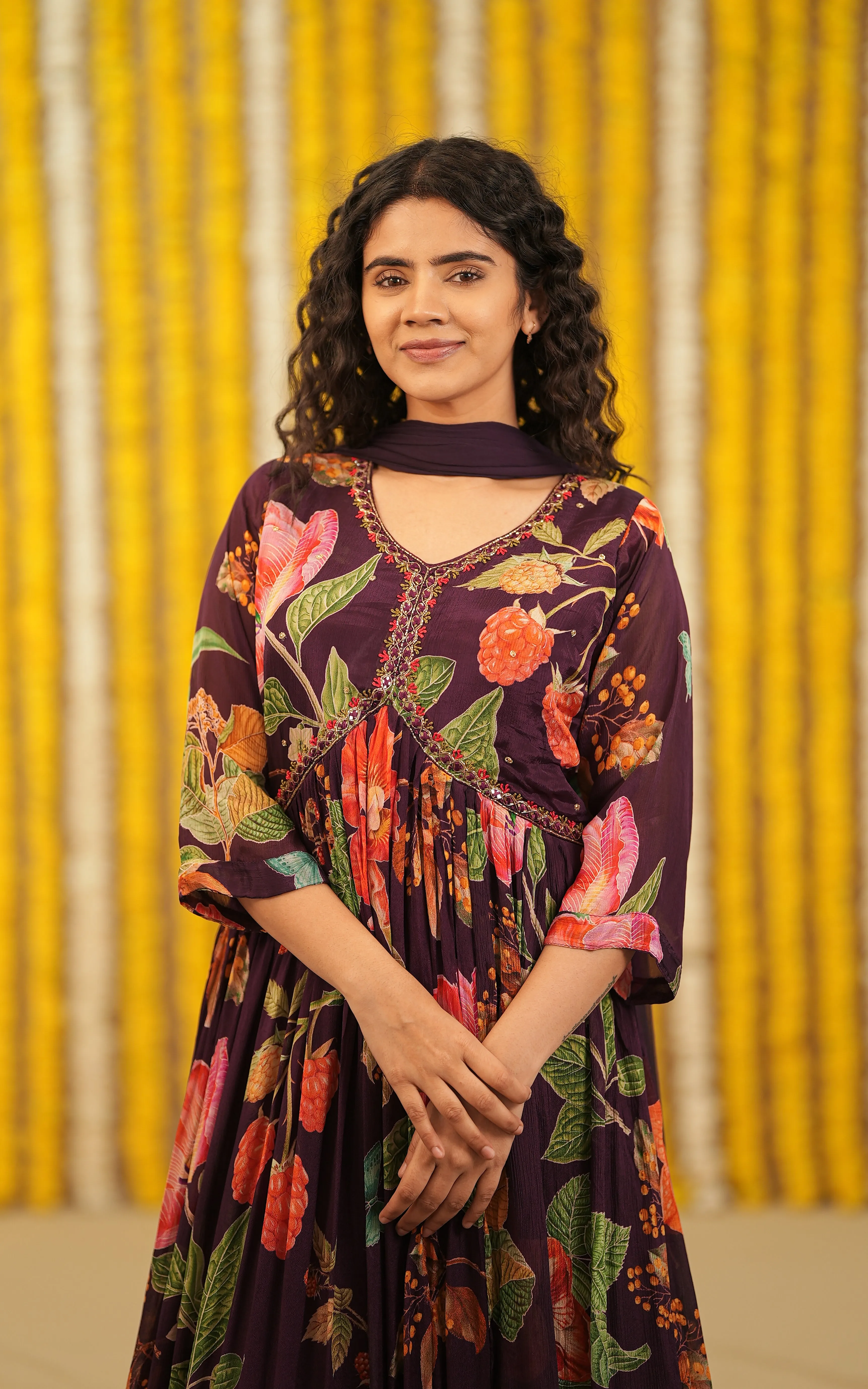 Radhi H  (Kurti Dupatta)