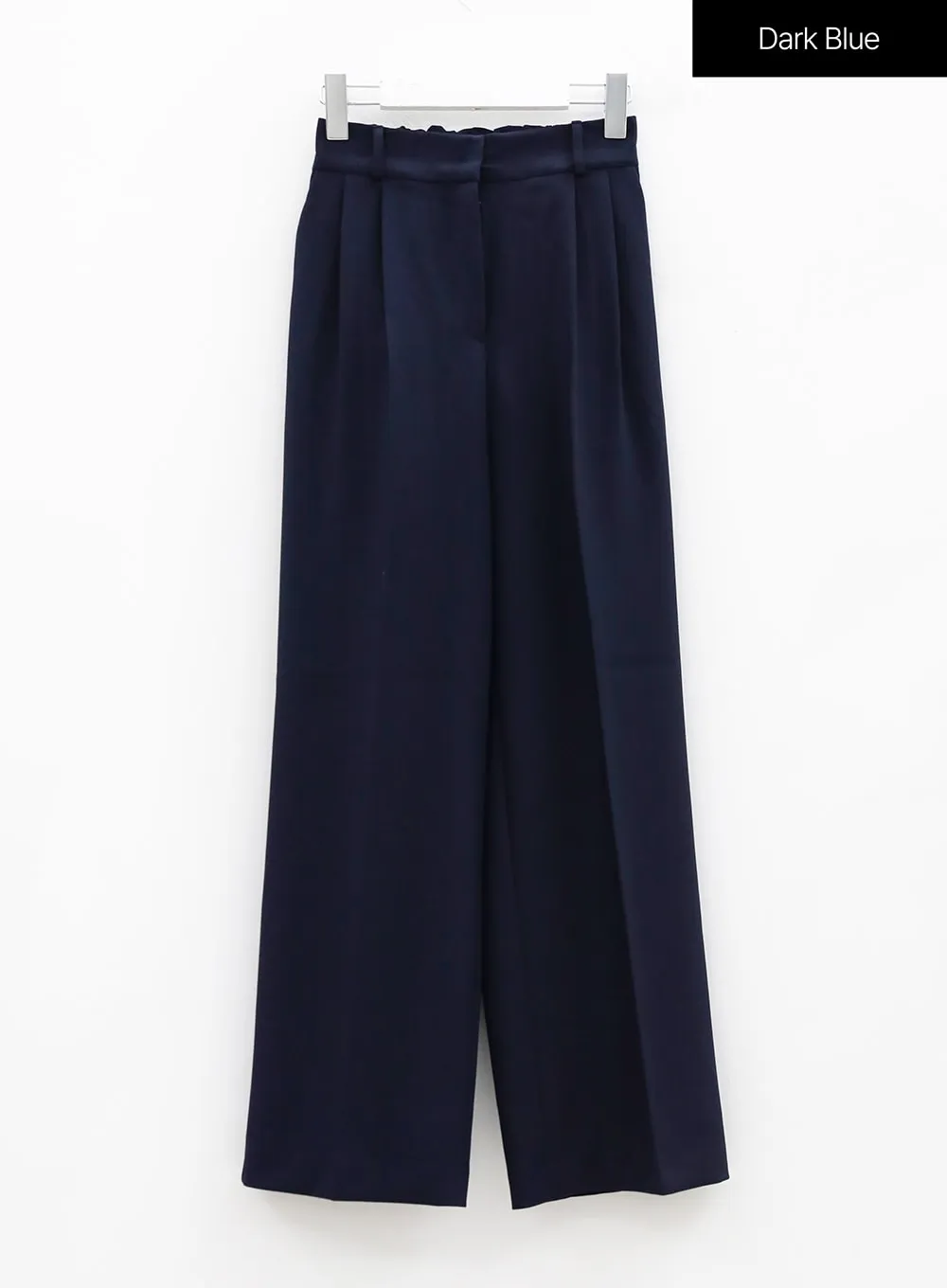 Rayon Pintuck Wide Leg Tailored Pants OU19