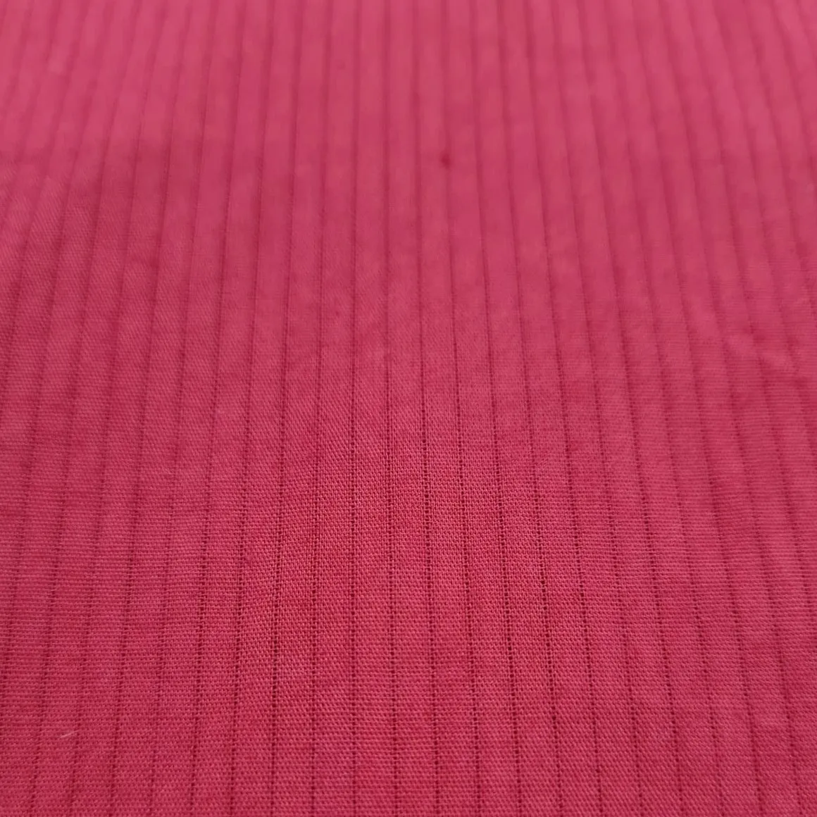 Red Solid Cotton Shirting Fabric