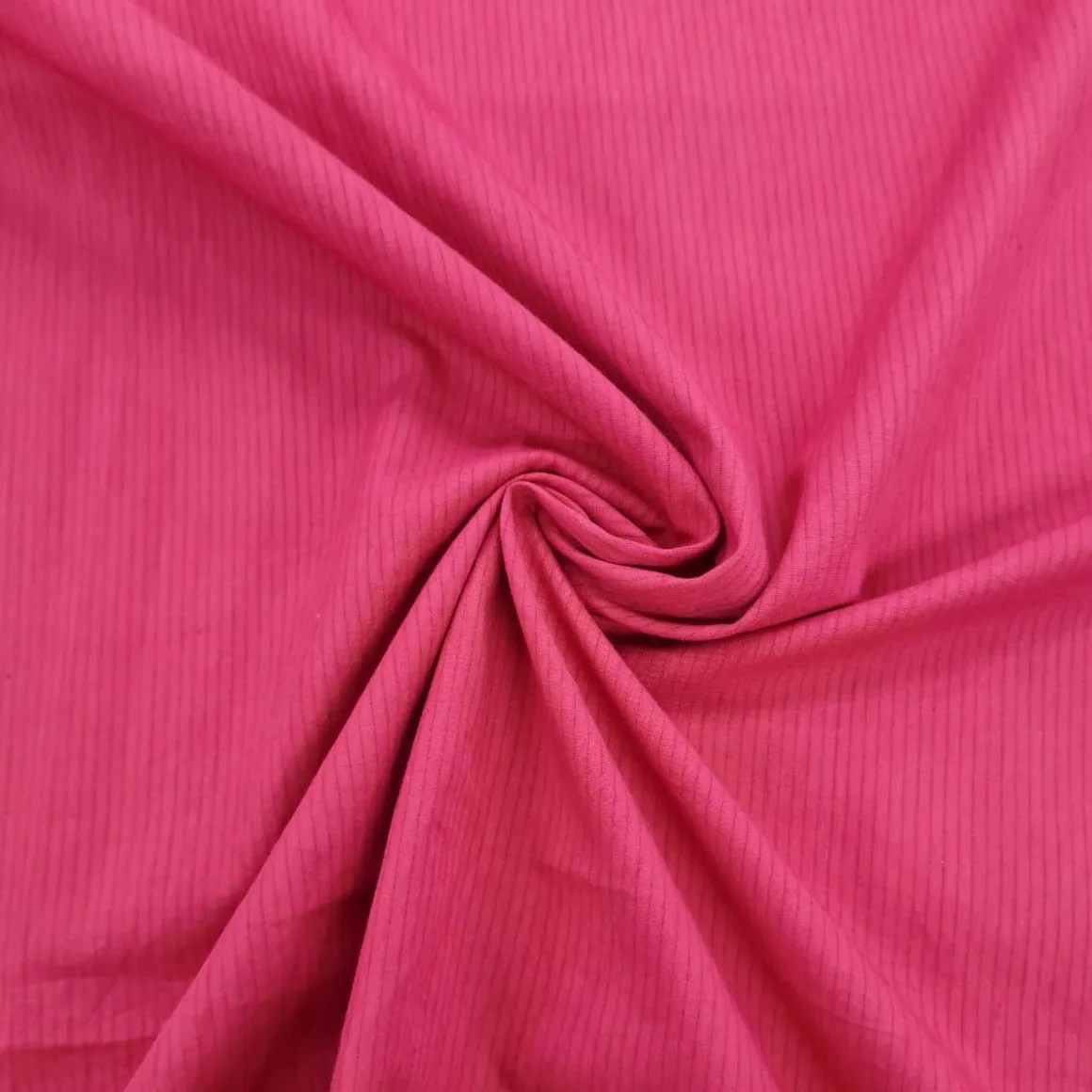 Red Solid Cotton Shirting Fabric