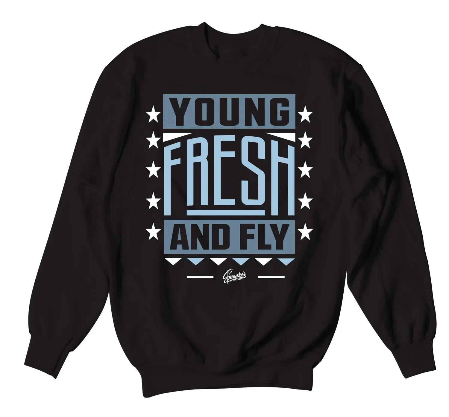 Retro 5 Bluebird Young Fresh Sweater