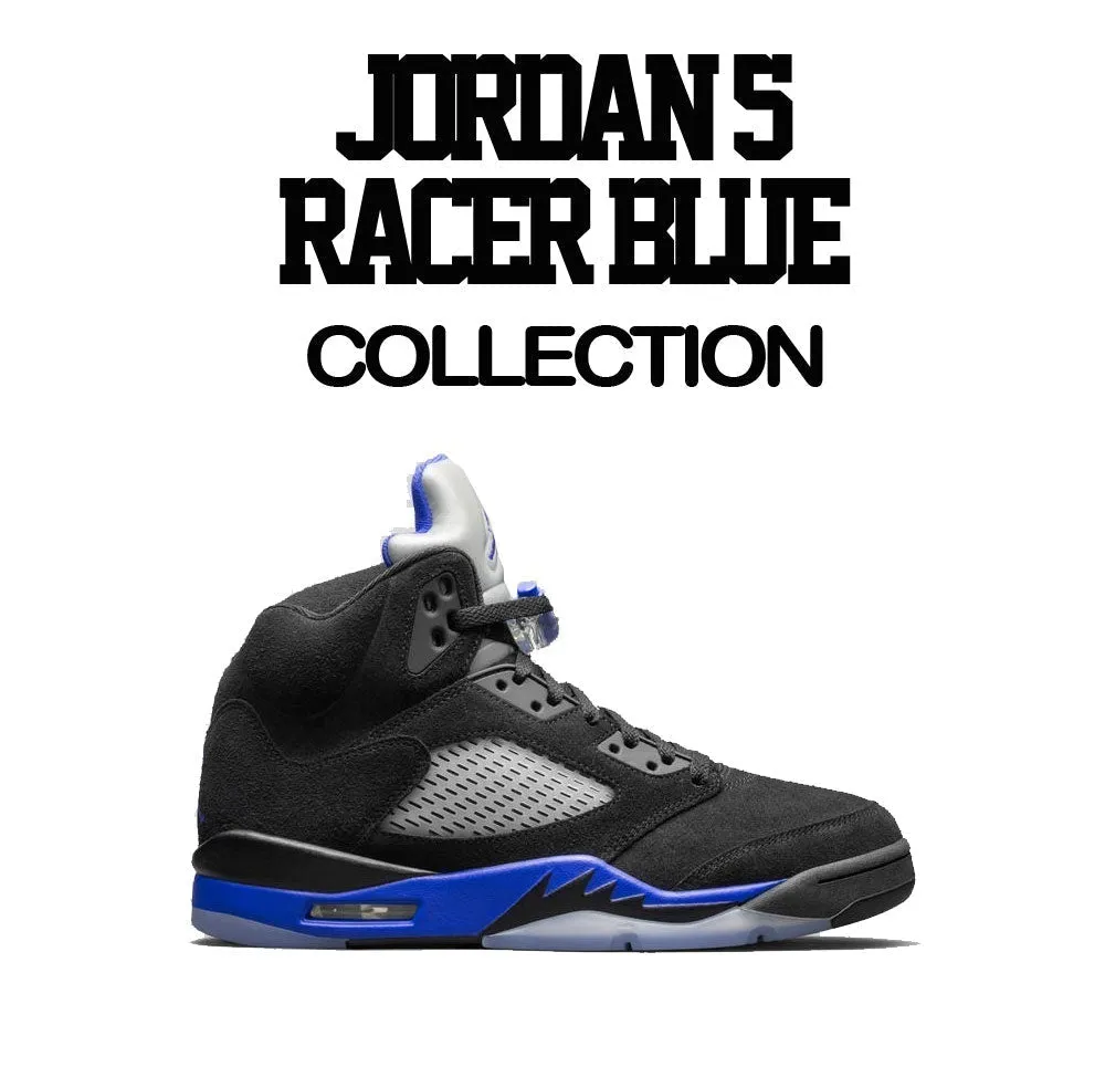 Retro 5 Racer Blue Money Over Love Sweater