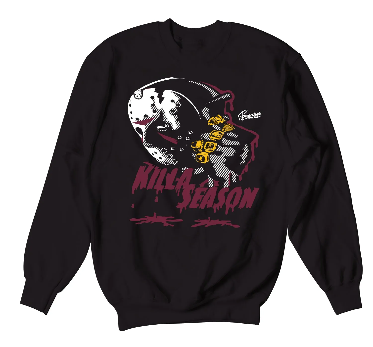 Retro 6 Bordeaux Killa Season Sweater