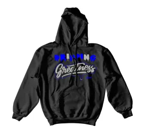 Retro 9 Racer Blue Dripping Greatness Hoody