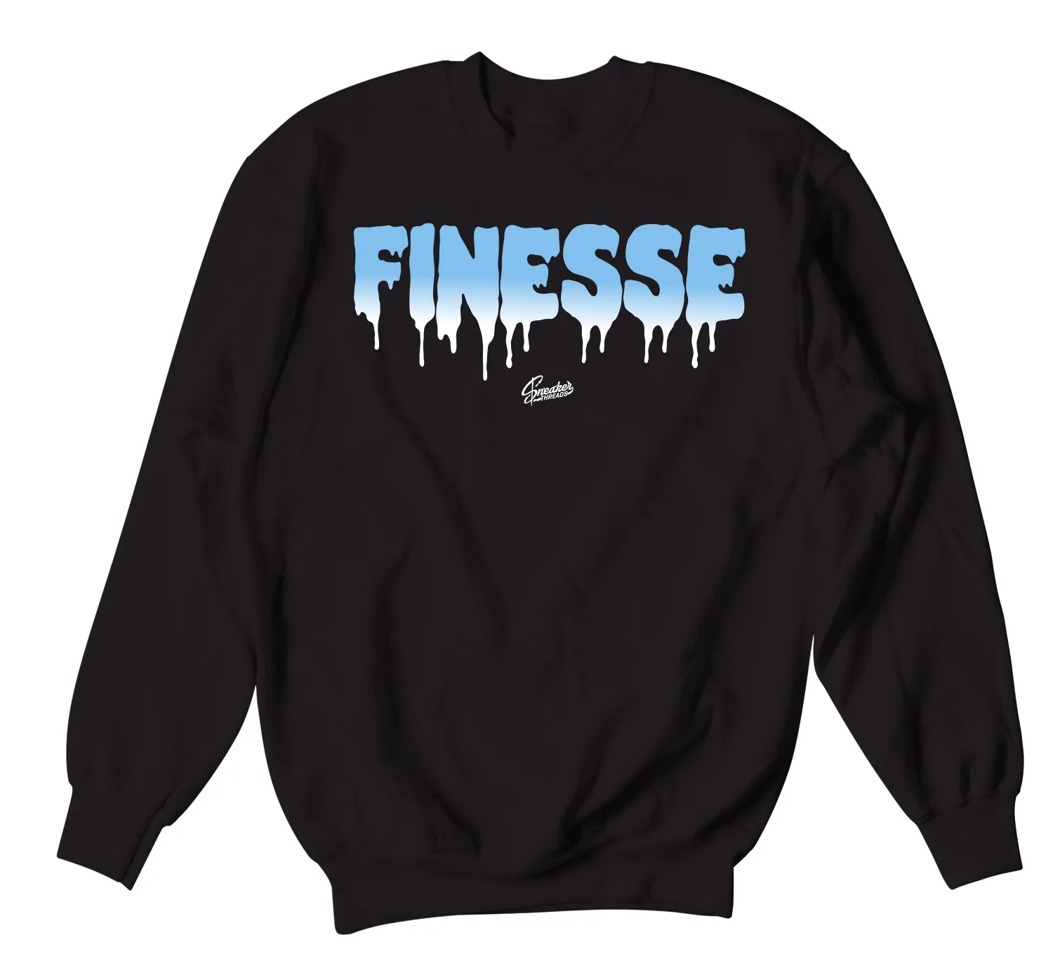 Retro 9 University Blue Finesse Sweater