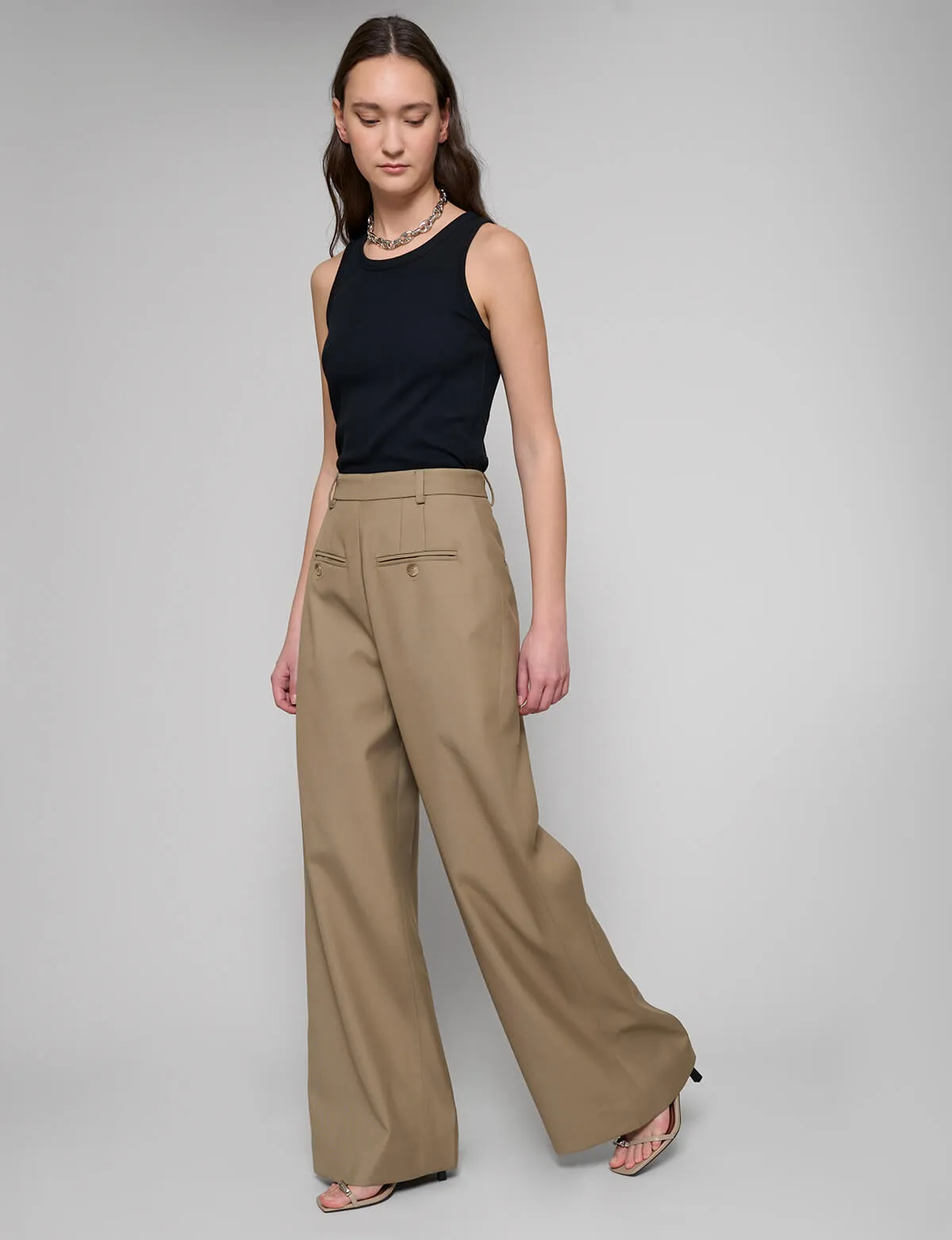 Reversed Pocket Trousers